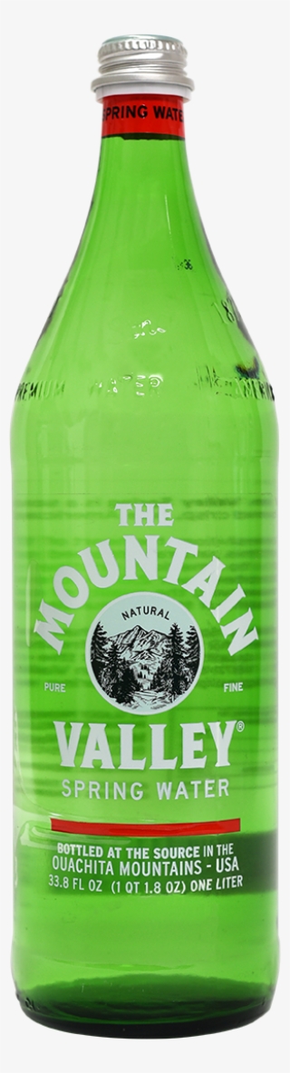 Mountain Valley Spring Water Glass