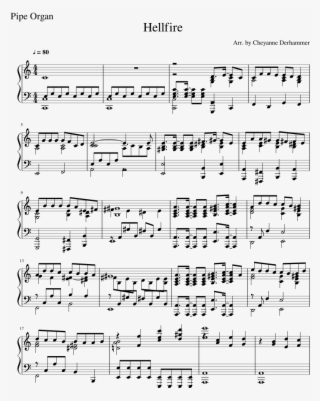 Hellfire For Pipe Organ