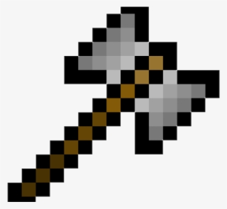 Drawn Axe Minecraft Iron
