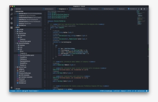 Dark Theme Example