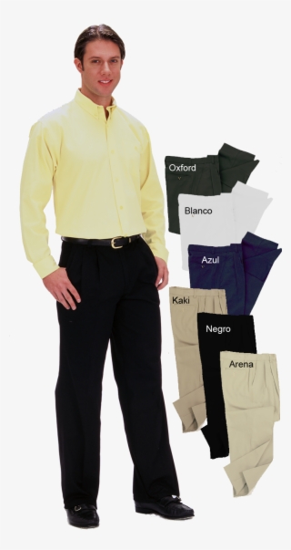 Pantalon Casual Hombre C/ Pinzas