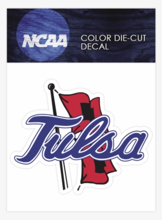 Tulsa Golden Hurricane Logo Ncaa Die Cut Vinyl Car