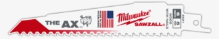 6" 5 Tpi 5pk Milwaukee The Ax™ Sawzall® Blade