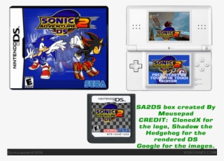 Sonic Adventure 2 Ds Box Art Cover
