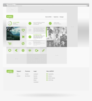 Branding, Interaction Design Shades Shadows