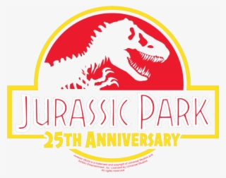 Jurassic Park 25th Anniversary Logo Juniors Premium