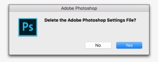 Reset Photoshop Preferences File