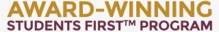 Award-winning Students First Program In Columbia, Mo