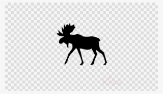 Moose Silhouette Vector Free Clipart Deer Clip Art