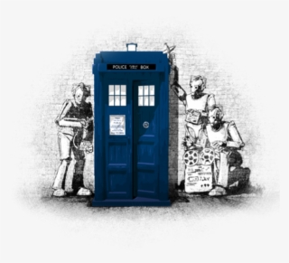 "bankcy" By Billy Allison Cyberman Tardis Design In