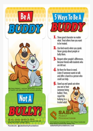 5 Ways To Be A Buddy