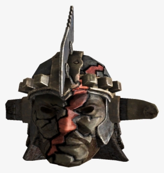 Marked Beast Face Helmet