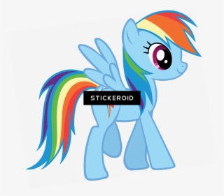 Rainbow Dash Side View