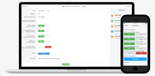 Complete Safety Checklists On Laptop, Phone Or Tablet
