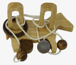Crazy Horse Double Post Rope Puzzle