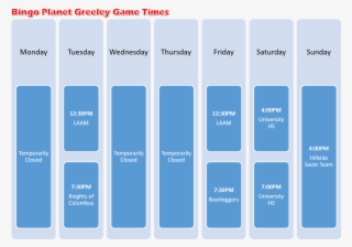 Bingo Planet Greeley 2700 W 10th St Greeley, Co 80634
