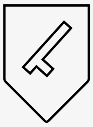 Police Shield Rubber Stamp