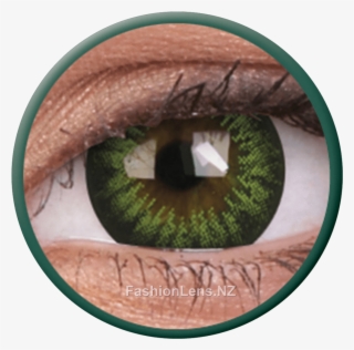Big Eyes Party Green Colourvue Contact Lenses