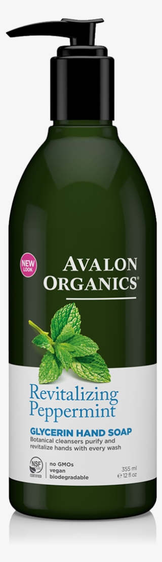 Avalon Organics Revitalizing Peppermint Glycerin Hand