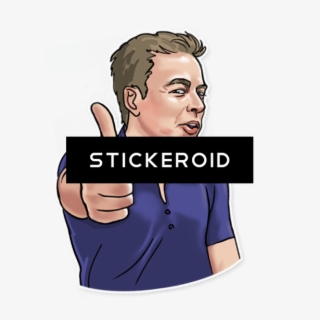 Thumbsup Respect Great Elon Musk Entrepreneur Startup