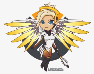 Overwatch's Mercy By Eskahla