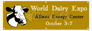 Dairy Expo Vinyl Banner