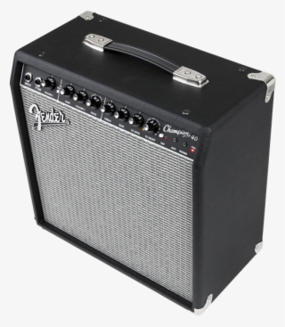 Fender Champion 40 Guitar Amplifier Combo Angle