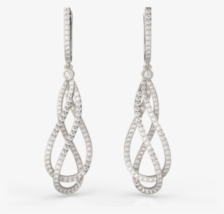 Prestige Intertwined Diamond Earrings