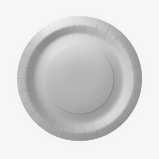 White Paper Plate