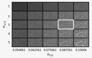 Grid Of Subregions Of Mips Of Difference Volumes For