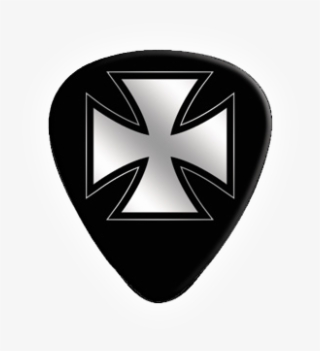 Iron Cross Guitar Pick
