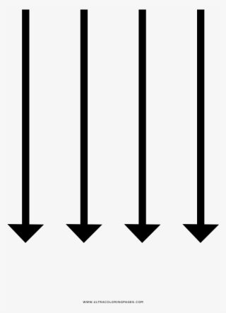 Setas Para Baixo Coloring Page