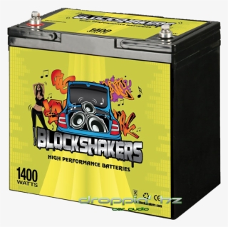 Block Shakers 12v 55ah High Performance Car Audio Battery