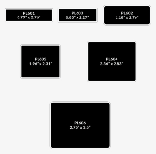 Pewter Labels Round Corner Rectangle