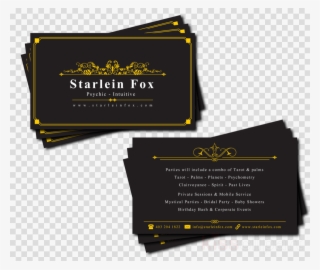 Psychic Business Card Clipart Business Card Design