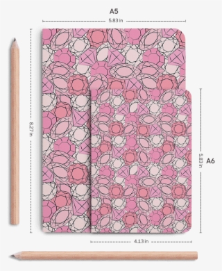 Dailyobjects Pink Diamonds A6 Notebook Plain Buy Online