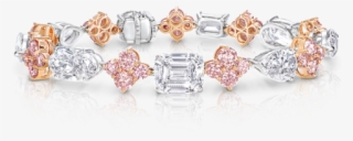 White Pink Diamond Bracelet Graff Pink Diamond Graff