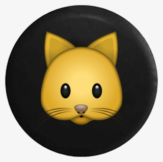 Kitty Cat Emoji Face