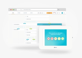 Screen Grab Of Survey Editor & Image Of A Survey
