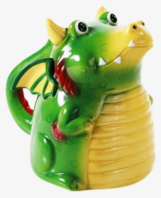 Topsy Turvy Green Dragon Mug
