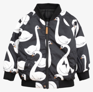Mini Rodini Reversible Insulator Jacket Swan