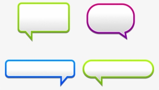 Speech Balloon Dialogue Colorful