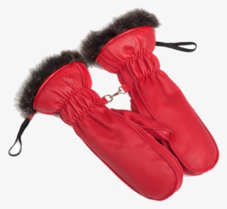 This Is A Luxury Deerskin Leather Ski Mitten