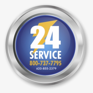 24hr Service Button Small