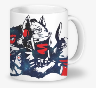 Caneca Starfox Zero De Edward The Cat's Studiona