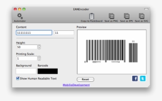 Barcode Svg Ean