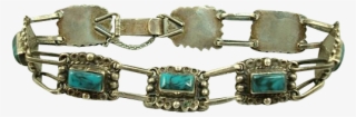 Early Joy-mex Bracelet Rare Sterling Silver Aztec Warrior