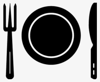 Dish, Plate With Knife Fork, Cutlery, Restaurant Icon