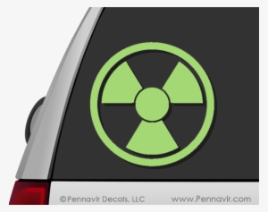 Radiation Symbol Decal - Us Air Force Cbrn