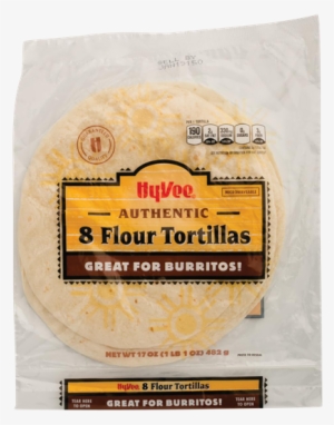 Hy-vee Burrito Size Flour Tortillas 8ct - Hyvee Tortillas